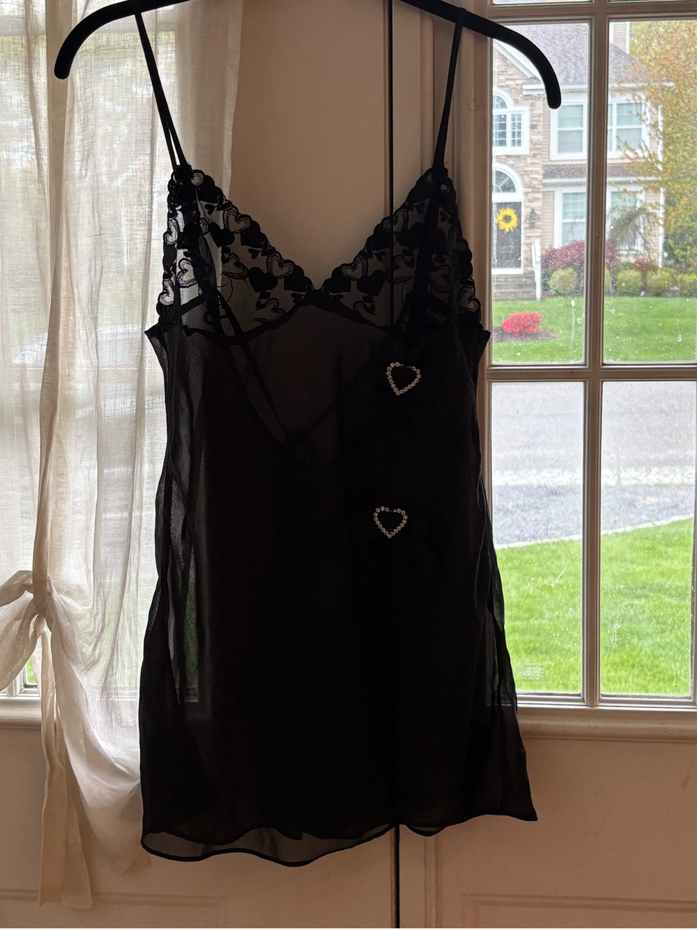 Fredericks of Hollywood Black Lace Lingerie Medium